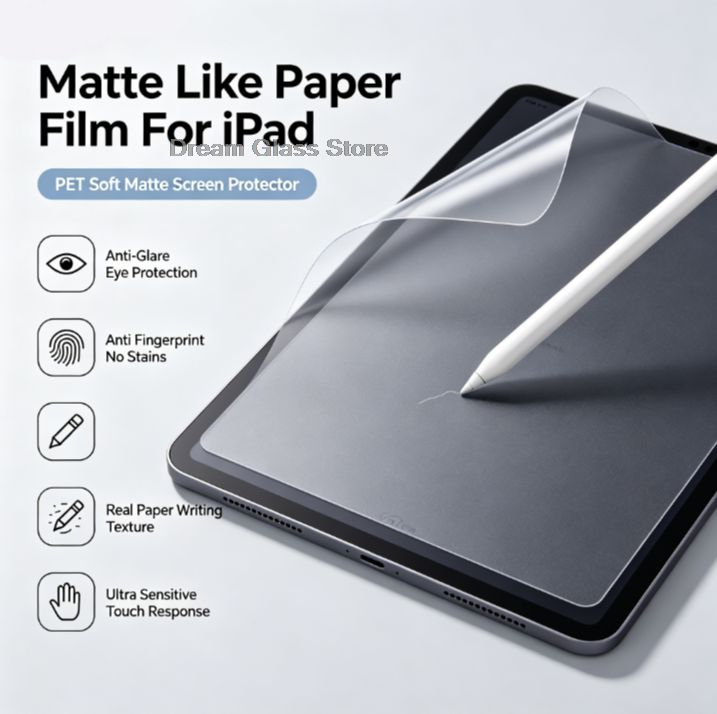 Matte Anti Glare Screen - 1PCS Anti-Glare Paper Feel Screen Protector