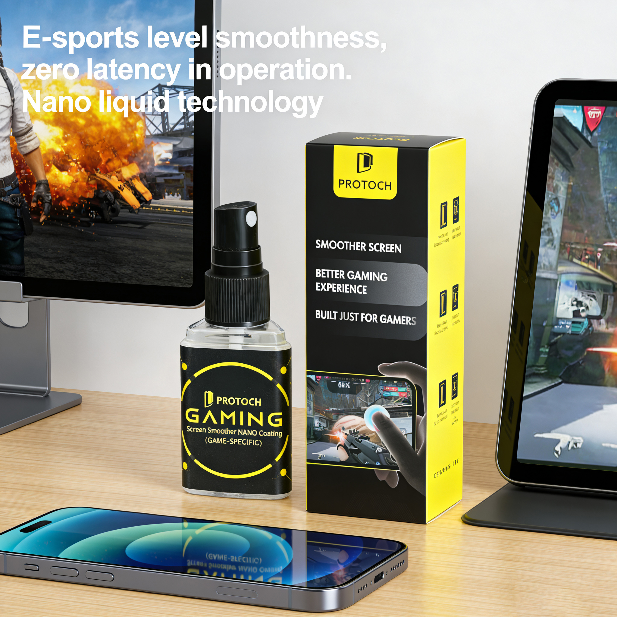 Nano Liquid Coating - Hi-Tech NANO Liquid Glass Screen Protector