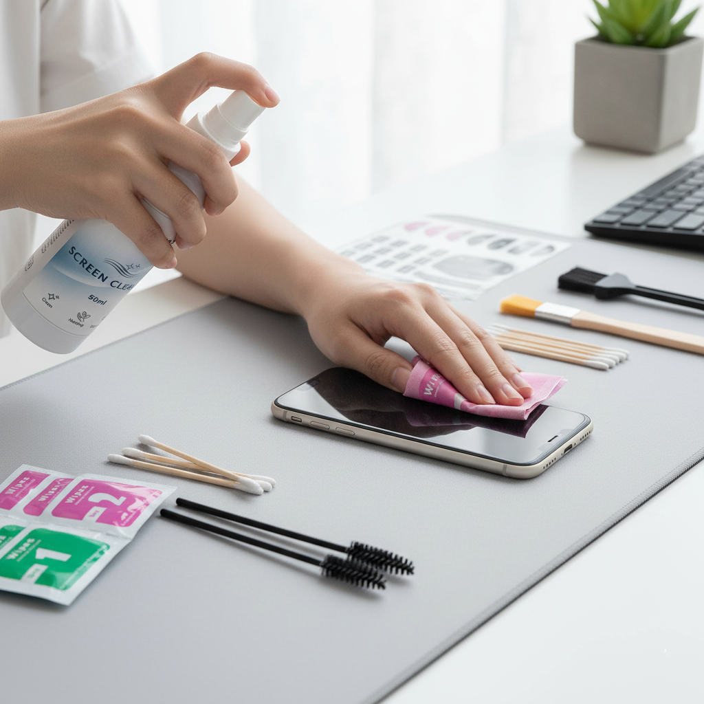 Phone & Tablet Screen Cleaning - Dust Removal Sticker recension och pris