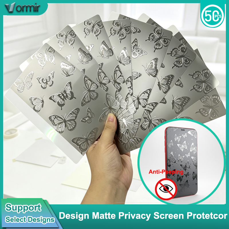 VORMIR 50pcs Matte Privacy Fil - Screen Protector Cutter recension och pris