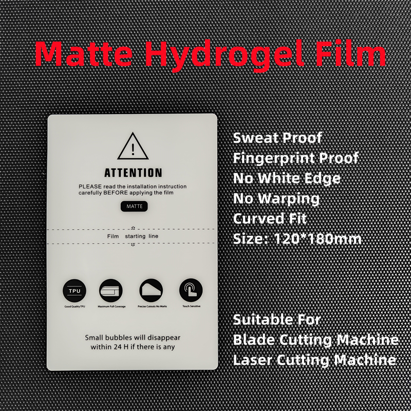 50PCS HD MATTE Privacy Frosted - Screen Protector Cutter recension och pris