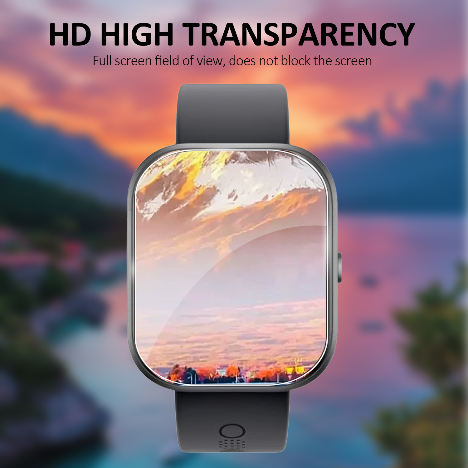 HD Clear TPU Hydraulic Screen  - Smartwatch Screen Film recension och pris