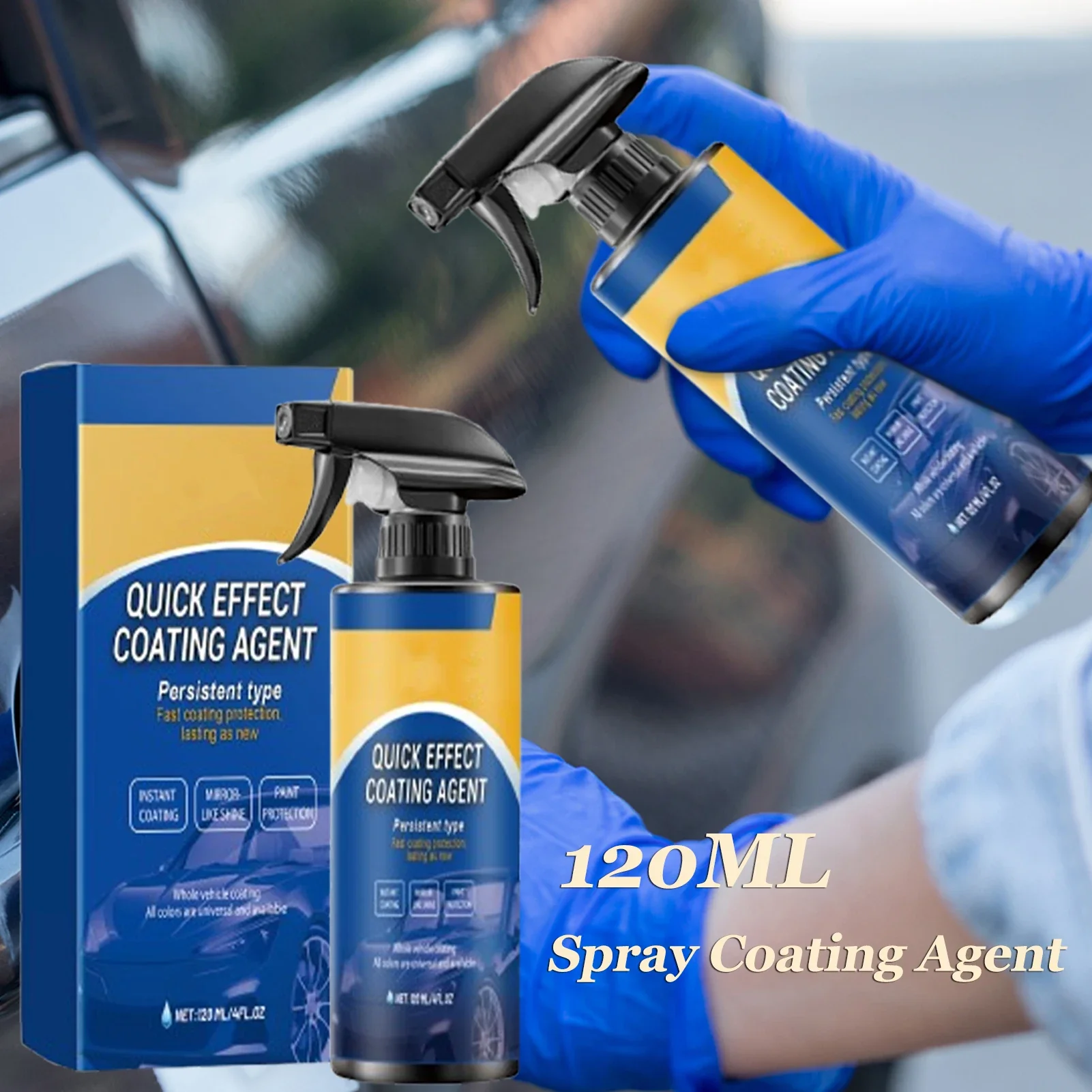 NEW Car Coating Spray Hydropho - Nano Liquid Coating recension och pris