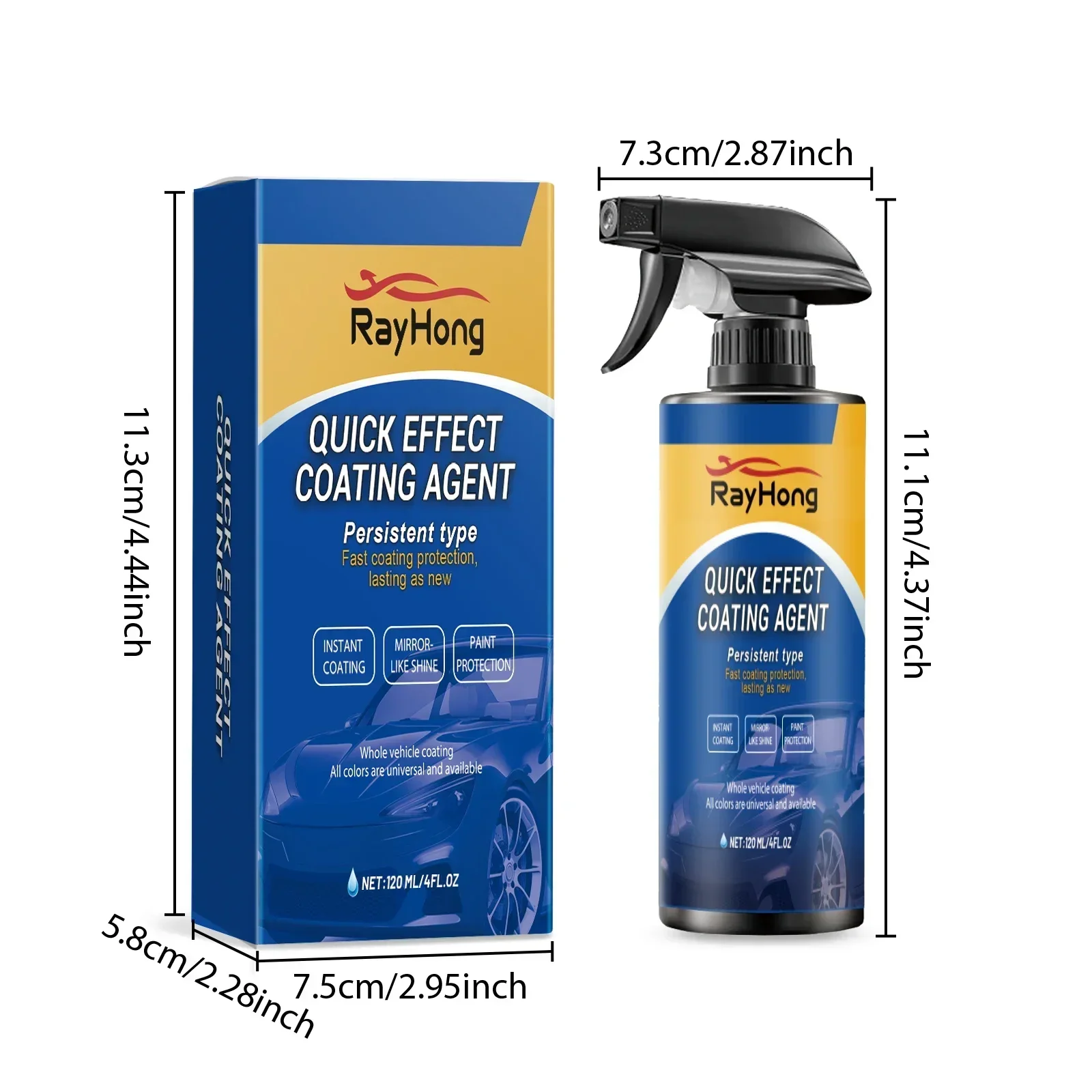 NEW Car Coating Spray Hydropho - Nano Liquid Coating recension och pris