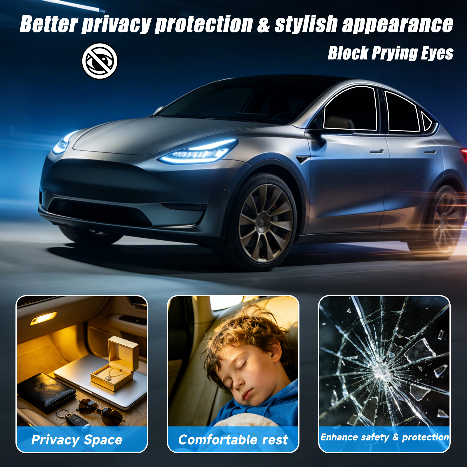 Precut Window Tint Car for Toy - Privacy Screen Protector recension och pris