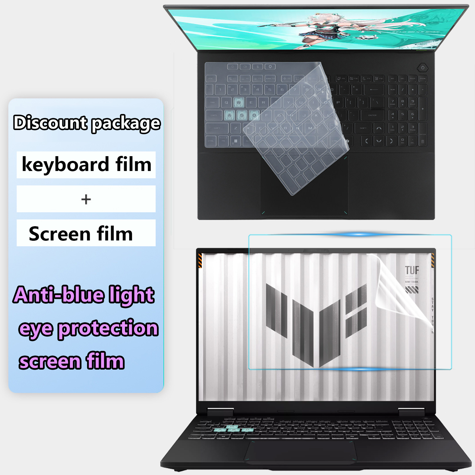 For 18 inch ASUS TUF Gaming A1 - Matte Anti Glare Screen recension och pris