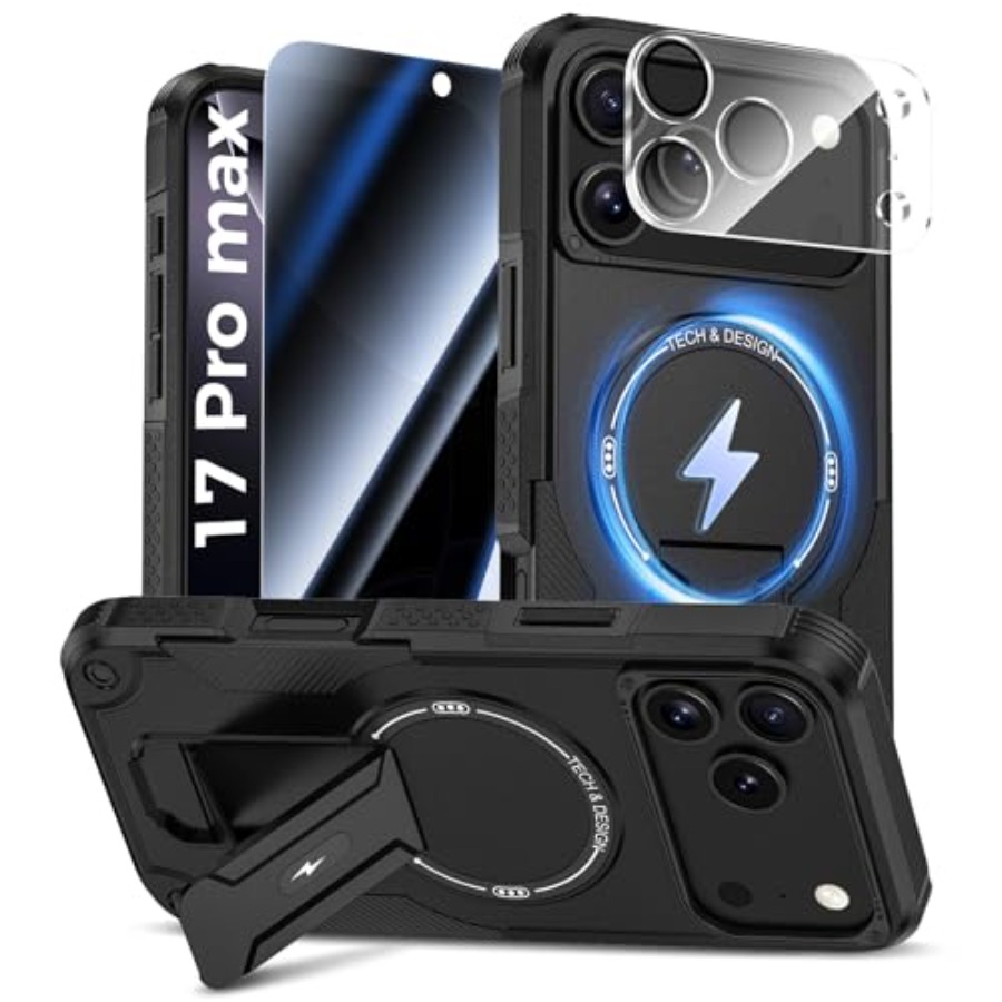 for iPhone 17 Pro Max Case wit - Privacy Screen Protector recension och pris