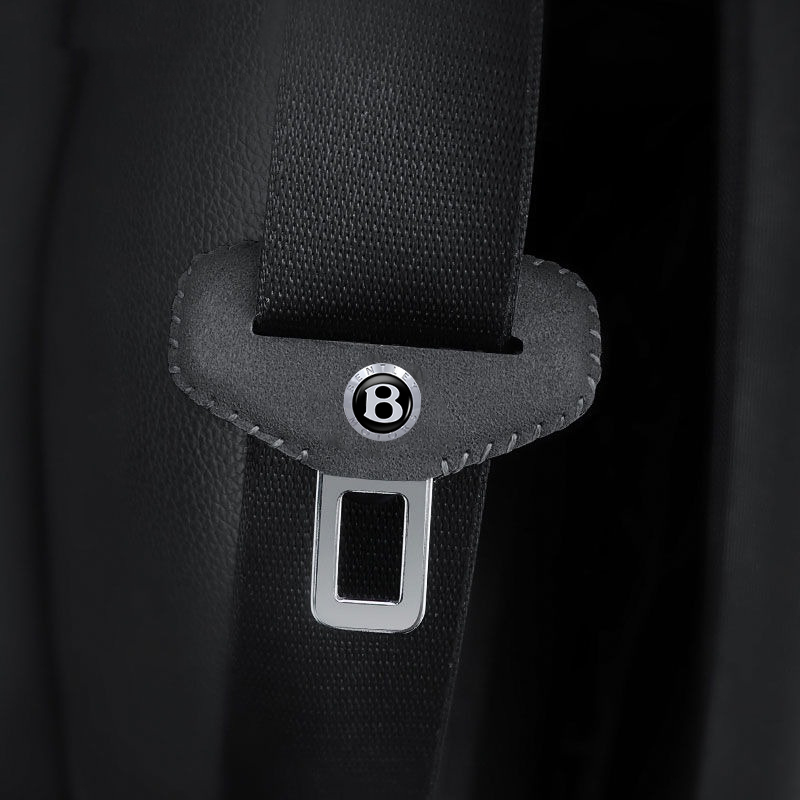 Suede Safety Belt Buckle Cover - Glass Protector Auto recension och pris