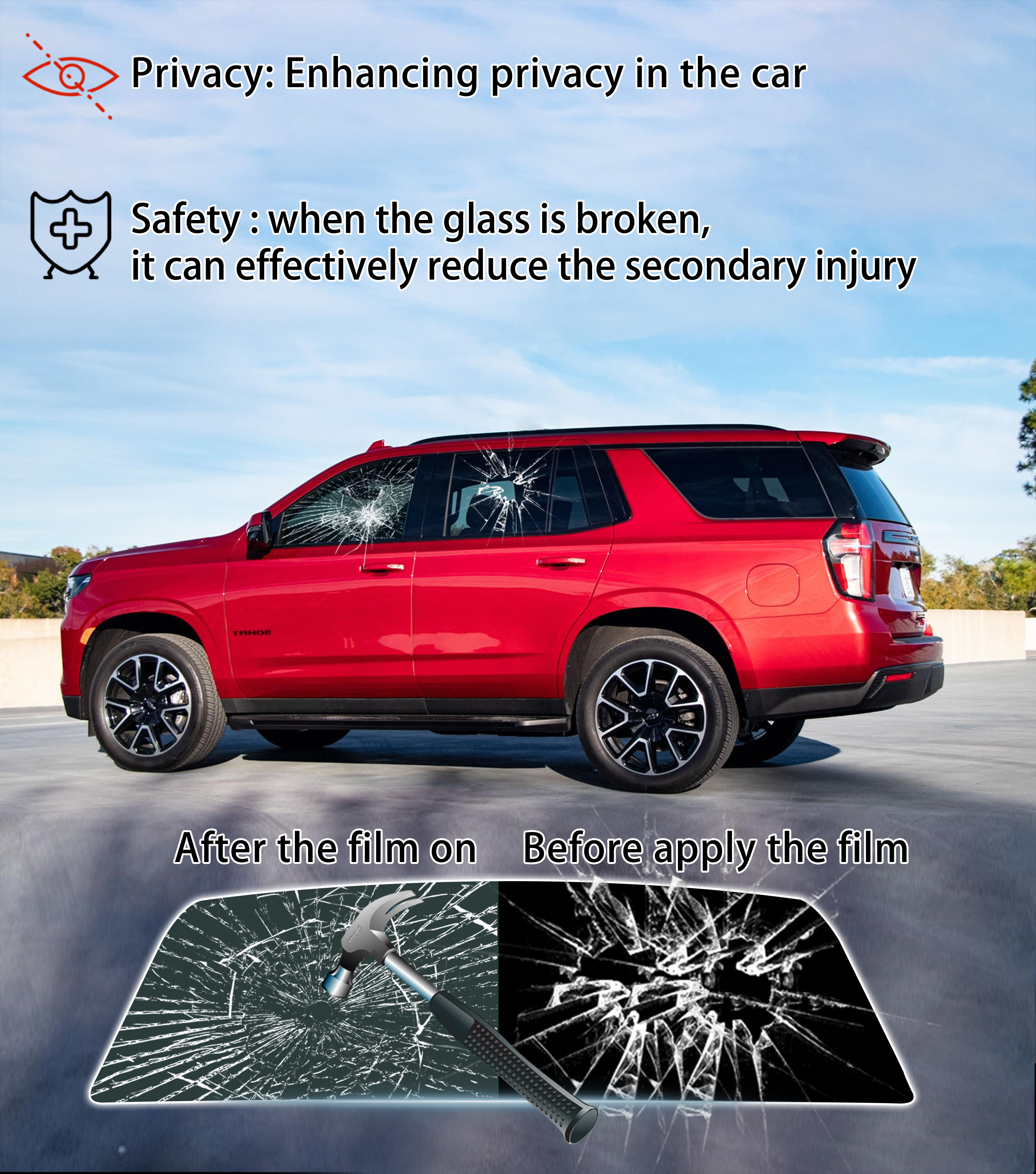 Precut Window Tint Car for Nis - Privacy Screen Protector recension och pris