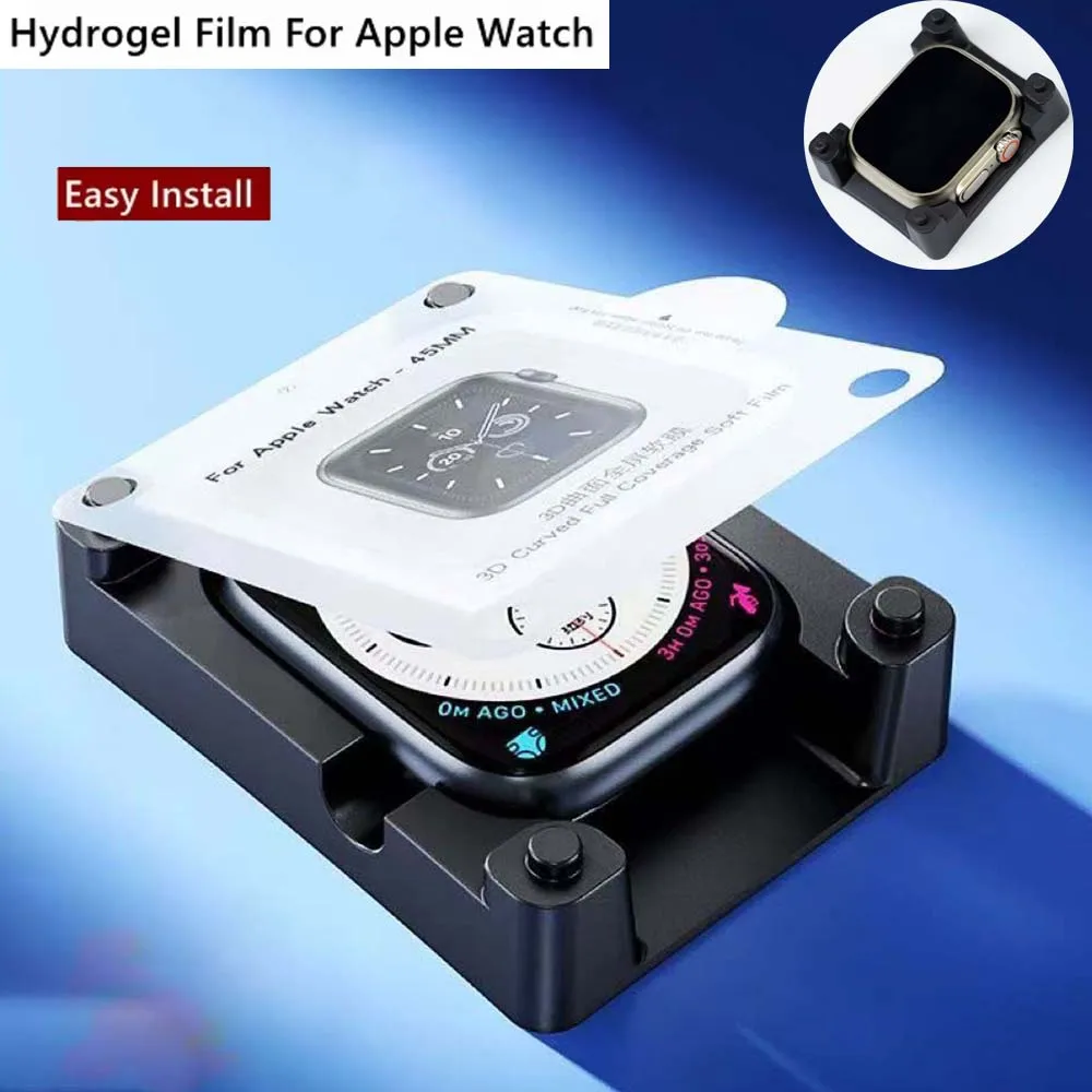 Hydrogel Film For Apple Watch  - Screen Alignment Tool recension och pris