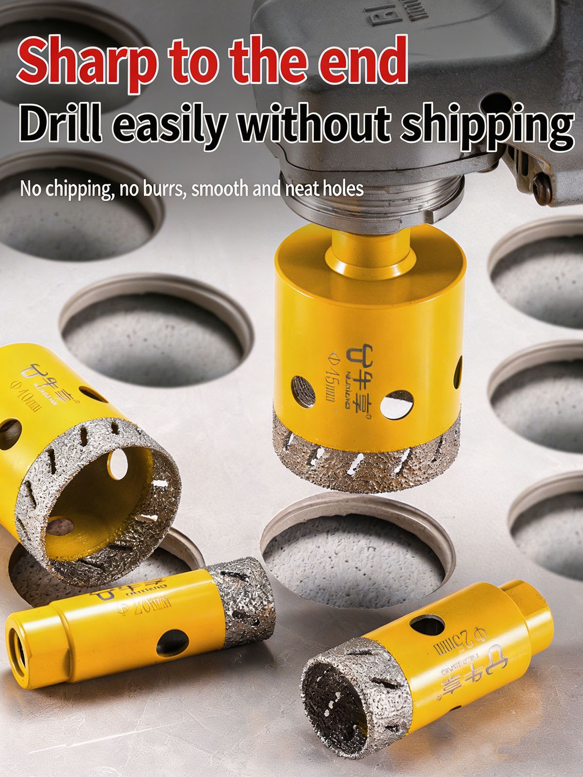 Diamond Drill Bit Angle Grinde - Screen Protector Cutter recension och pris