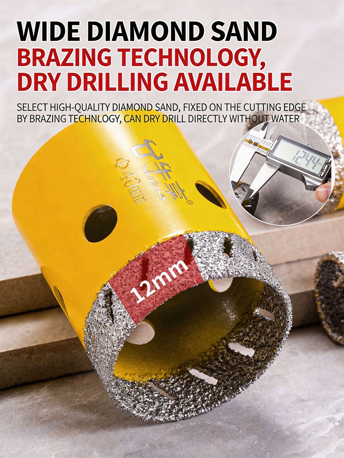 Diamond Drill Bit Angle Grinde - Screen Protector Cutter recension och pris